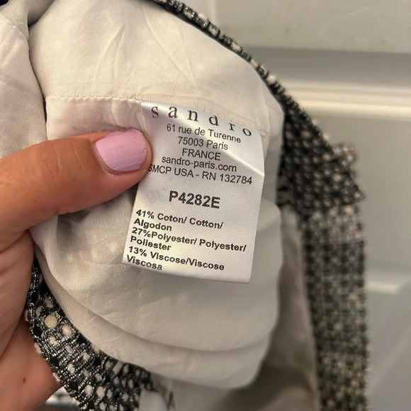 SANDRO Paris Women’s Shorts Size 36 - Picture 5 of 7